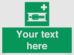 Custom Stretcher Sign